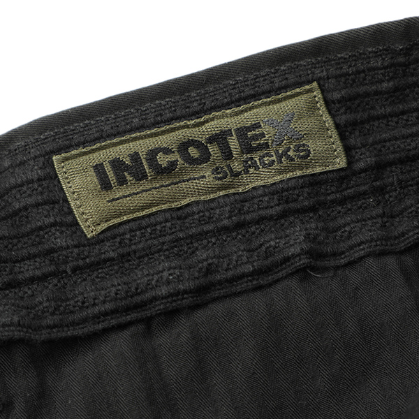 INCOTEX インコテックス オーガニック ウォッシュド SLIM FIT SLACKS